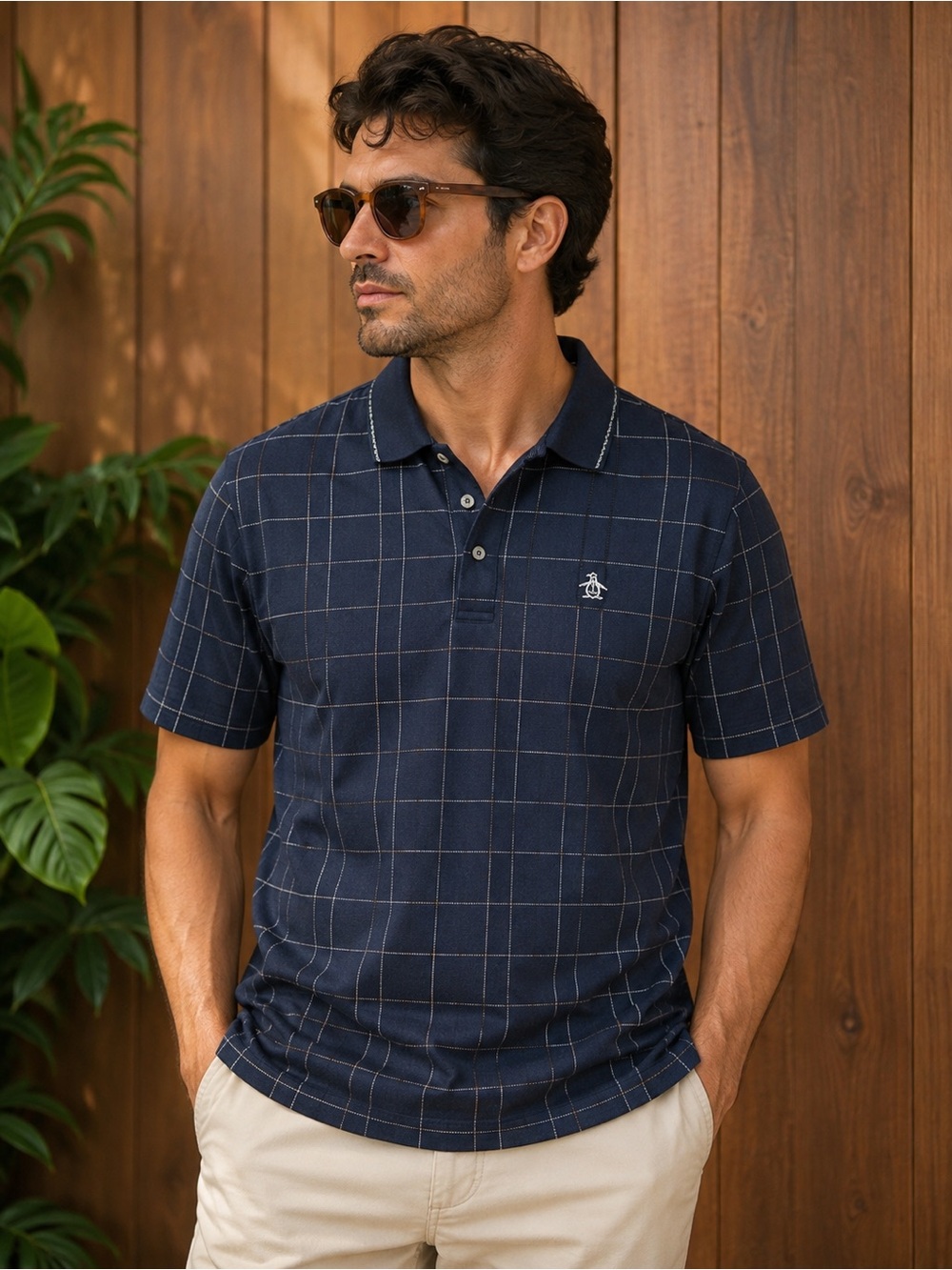 MAKE OFFER! Penguin Grand Slam Polo Shirt Black Men's Medium